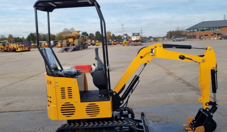 Unused 2024 JPC KV12 Mini Excavators For Auction: Leeds -27th, 28th, 29th, 30th November 24 @ 8:00am full