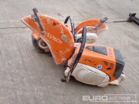 Stihl Petrol Quick Cut Saws (2 of) Asphalt / Concrete Equipment For Auction: Leeds -27th, 28th, 29th, 30th November 24 @ 8:00am full