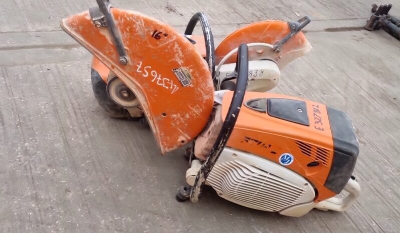 Stihl Petrol Quick Cut Saws (2 of) Asphalt / Concrete Equipment For Auction: Leeds -27th, 28th, 29th, 30th November 24 @ 8:00am full