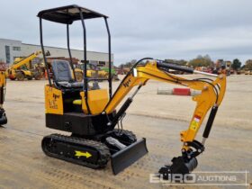 Unused 2024 JPC HT12 Mini Excavators For Auction: Leeds -27th, 28th, 29th, 30th November 24 @ 8:00am full