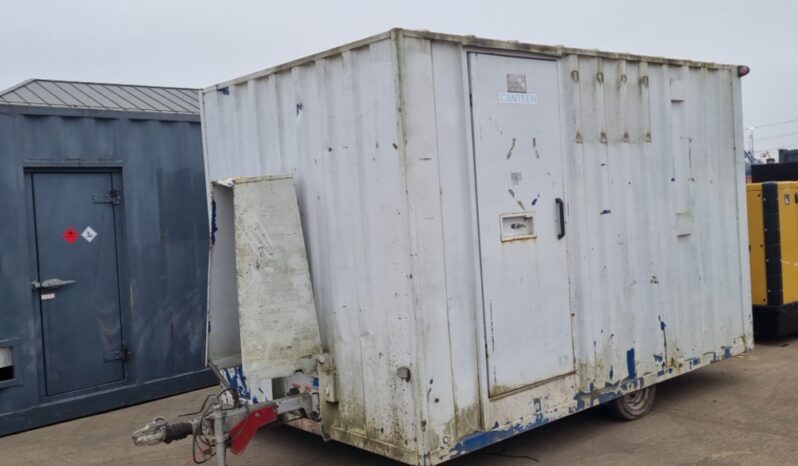 Boss cabins Single Axle Welfare Unit, 6kVA Stephill Generator (Cannot Be Reconsigned) Containers For Auction: Leeds -27th, 28th, 29th, 30th November 24 @ 8:00am