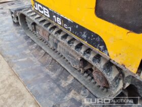 2018 JCB 16C-1 Mini Excavators For Auction: Leeds -27th, 28th, 29th, 30th November 24 @ 8:00am full