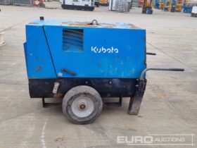 2014 Kubota 10KvA Generator, 3 Cylinder Engine Generators For Auction: Leeds -27th, 28th, 29th, 30th November 24 @ 8:00am full