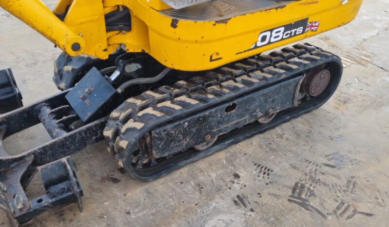 2020 JCB 8008CTS Micro Excavators For Auction: Leeds -27th, 28th, 29th, 30th November 24 @ 8:00am full