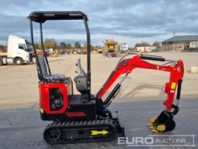 Unused 2024 Colt YFE10 Mini Excavators For Auction: Leeds -27th, 28th, 29th, 30th November 24 @ 8:00am full