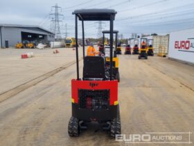 Unused 2024 JPC HT12 Mini Excavators For Auction: Leeds -27th, 28th, 29th, 30th November 24 @ 8:00am full