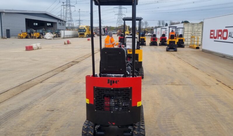 Unused 2024 JPC HT12 Mini Excavators For Auction: Leeds -27th, 28th, 29th, 30th November 24 @ 8:00am full