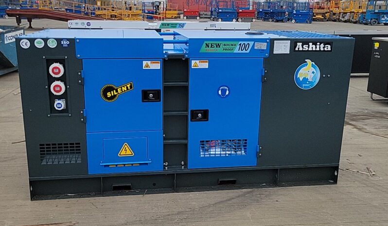 Unused 2023 Ashita AG3-100 Generators For Auction: Leeds -27th, 28th, 29th, 30th November 24 @ 8:00am full