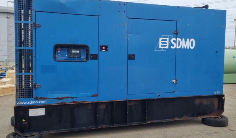 SDMO GS300K Generators For Auction: Leeds -27th, 28th, 29th, 30th November 24 @ 8:00am full