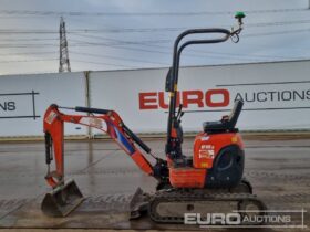 2016 Kubota U10-3 Mini Excavators For Auction: Leeds -27th, 28th, 29th, 30th November 24 @ 8:00am full