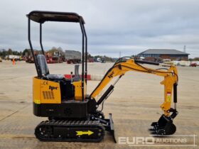 Unused 2024 JPC HT12 Mini Excavators For Auction: Leeds -27th, 28th, 29th, 30th November 24 @ 8:00am full