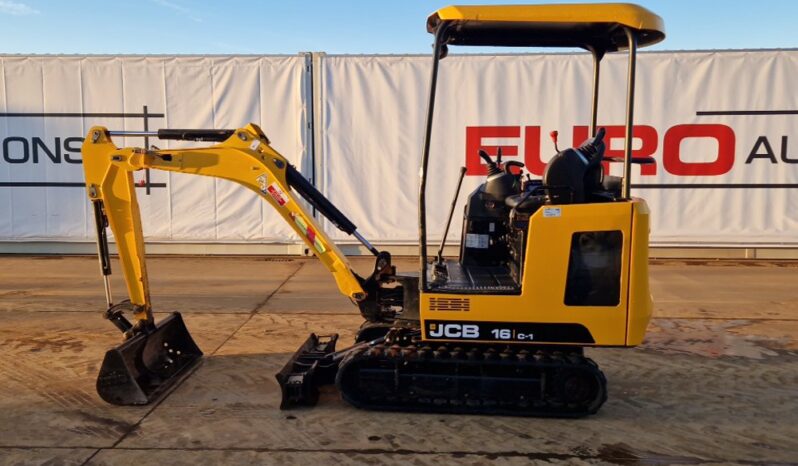 2019 JCB 16C-1 Mini Excavators For Auction: Dromore – 6th & 7th December 2024 @ 9:00am For Auction on 2024-12-7 full