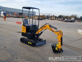 Unused 2024 JPC HT12 Mini Excavators For Auction: Leeds -27th, 28th, 29th, 30th November 24 @ 8:00am full