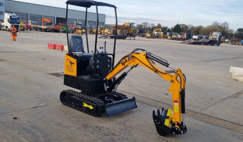 Unused 2024 JPC HT12 Mini Excavators For Auction: Leeds -27th, 28th, 29th, 30th November 24 @ 8:00am full