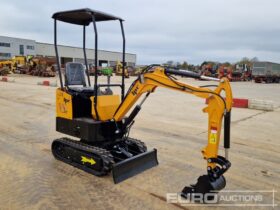 Unused 2024 JPC HT12 Mini Excavators For Auction: Leeds -27th, 28th, 29th, 30th November 24 @ 8:00am full