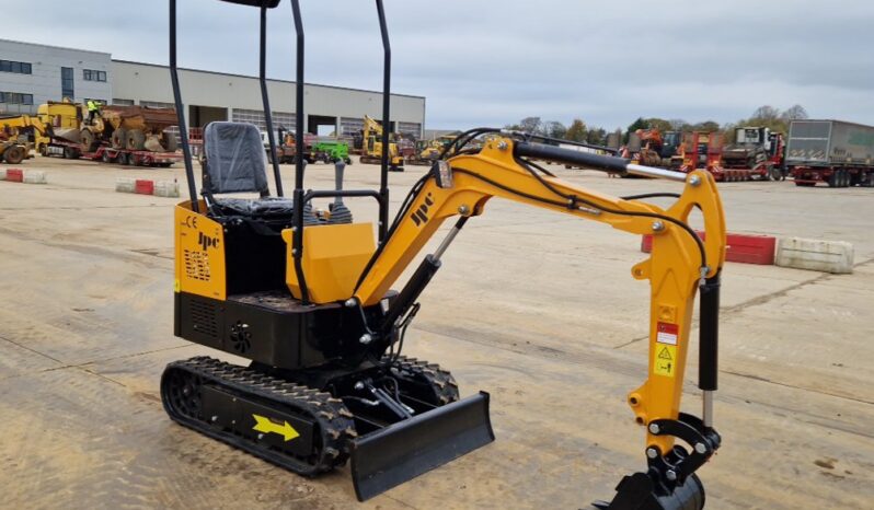 Unused 2024 JPC HT12 Mini Excavators For Auction: Leeds -27th, 28th, 29th, 30th November 24 @ 8:00am full