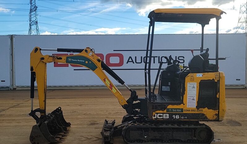 2019 JCB 16C-1 Mini Excavators For Auction: Leeds -27th, 28th, 29th, 30th November 24 @ 8:00am full