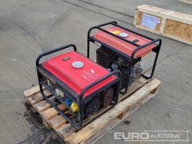 D&J Power 230 Volt Petrol Generator (2 of) Generators For Auction: Leeds -27th, 28th, 29th, 30th November 24 @ 8:00am full