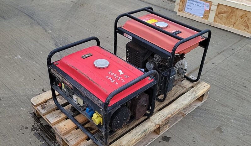 D&J Power 230 Volt Petrol Generator (2 of) Generators For Auction: Leeds -27th, 28th, 29th, 30th November 24 @ 8:00am full