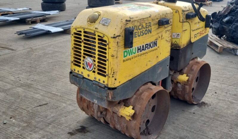 2012 Wacker Neuson Roller RT82-SC2 Asphalt / Concrete Equipment For Auction: Leeds -27th, 28th, 29th, 30th November 24 @ 8:00am