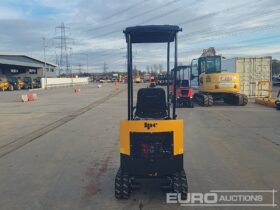 Unused 2024 JPC HT12 Mini Excavators For Auction: Leeds -27th, 28th, 29th, 30th November 24 @ 8:00am full