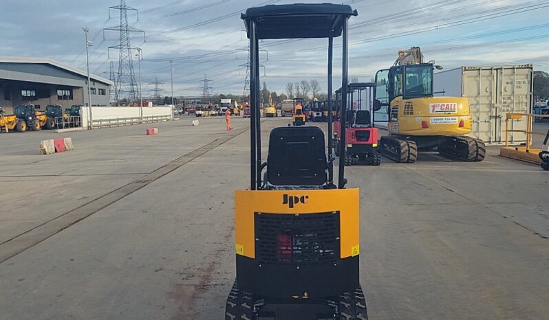 Unused 2024 JPC HT12 Mini Excavators For Auction: Leeds -27th, 28th, 29th, 30th November 24 @ 8:00am full