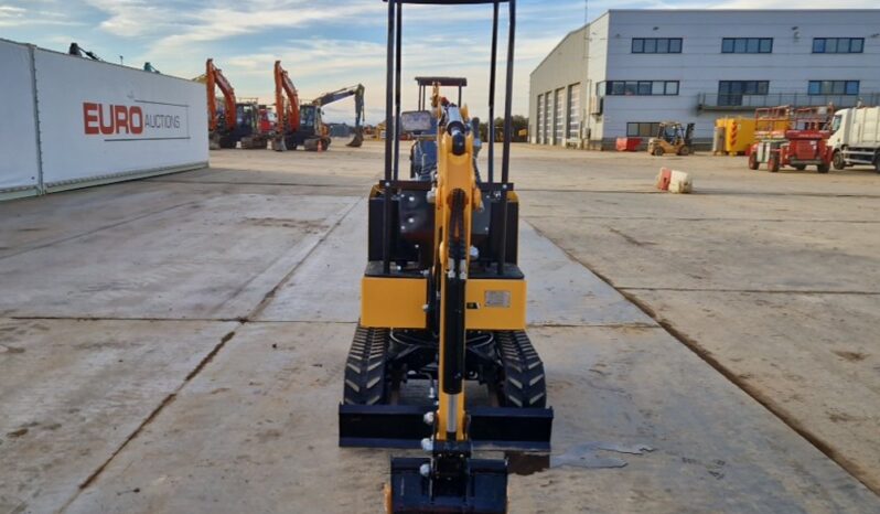 Unused 2024 JPC KV12 Mini Excavators For Auction: Leeds -27th, 28th, 29th, 30th November 24 @ 8:00am full