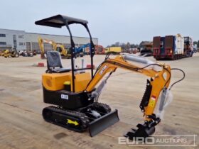 Unused 2024 Captok CK13 Mini Excavators For Auction: Leeds -27th, 28th, 29th, 30th November 24 @ 8:00am full