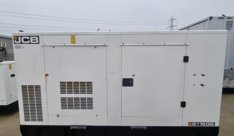 2021 JCB G116QS Generators For Auction: Leeds -27th, 28th, 29th, 30th November 24 @ 8:00am full