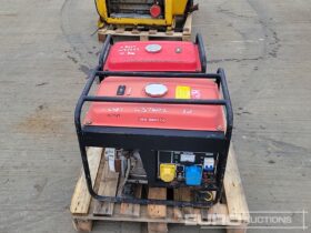 D&J Power 230 Volt Petrol Generator (2 of) Generators For Auction: Leeds -27th, 28th, 29th, 30th November 24 @ 8:00am full