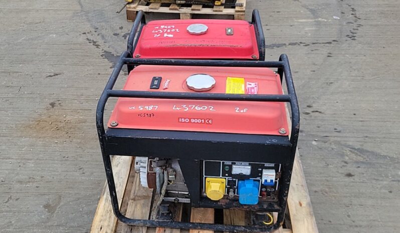 D&J Power 230 Volt Petrol Generator (2 of) Generators For Auction: Leeds -27th, 28th, 29th, 30th November 24 @ 8:00am full