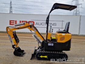 Unused 2024 Captok CK13 Micro Excavators For Auction: Leeds -27th, 28th, 29th, 30th November 24 @ 8:00am full