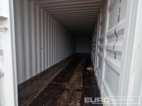 2024 CTN 40′ Container, 4 Side Doors, 1 End Door (Cannot Be Reconsigned) Containers For Auction: Leeds -27th, 28th, 29th, 30th November 24 @ 8:00am full