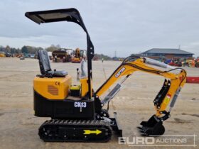 Unused 2024 Captok CK13 Micro Excavators For Auction: Leeds -27th, 28th, 29th, 30th November 24 @ 8:00am full