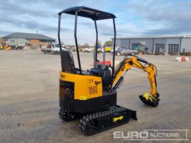 Unused 2024 JPC HT12 Mini Excavators For Auction: Leeds -27th, 28th, 29th, 30th November 24 @ 8:00am full