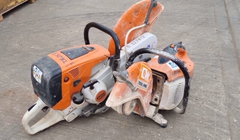 Stihl Petrol Quick Cut Saws (2 of) Asphalt / Concrete Equipment For Auction: Leeds -27th, 28th, 29th, 30th November 24 @ 8:00am full