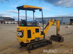 2019 JCB 16C-1 Mini Excavators For Auction: Leeds -27th, 28th, 29th, 30th November 24 @ 8:00am full