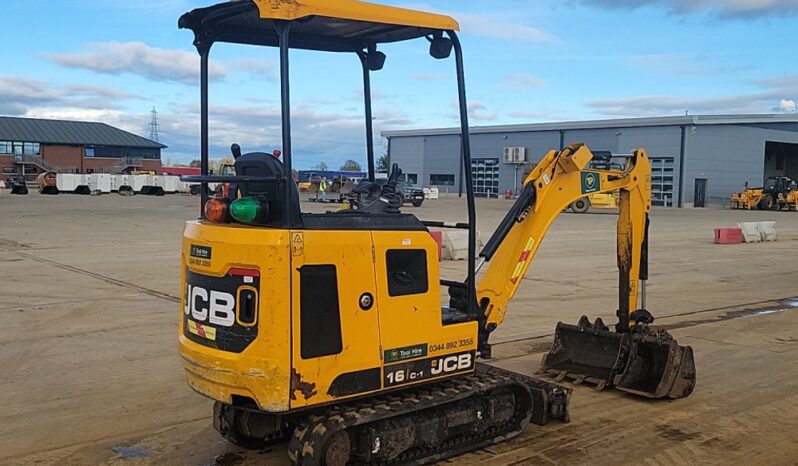 2019 JCB 16C-1 Mini Excavators For Auction: Leeds -27th, 28th, 29th, 30th November 24 @ 8:00am full