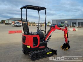 Unused 2024 Colt YFE10 Mini Excavators For Auction: Leeds -27th, 28th, 29th, 30th November 24 @ 8:00am full