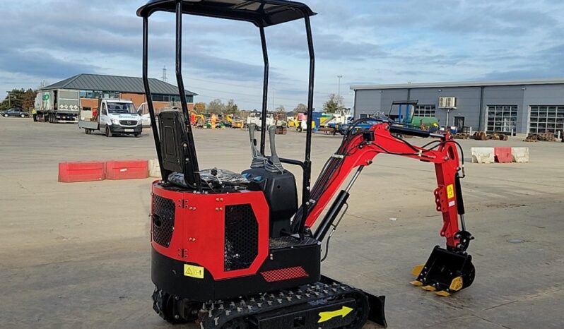 Unused 2024 Colt YFE10 Mini Excavators For Auction: Leeds -27th, 28th, 29th, 30th November 24 @ 8:00am full