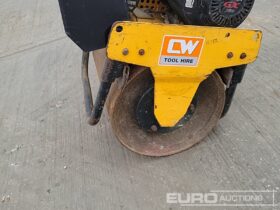 JCB Single Drum Vibrating Pedestrian Roller Asphalt / Concrete Equipment For Auction: Leeds -27th, 28th, 29th, 30th November 24 @ 8:00am full