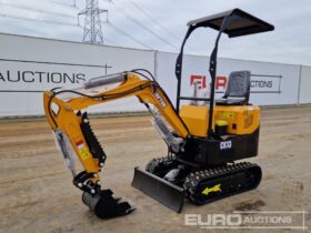 Unused 2024 Captok CK13 Mini Excavators For Auction: Leeds -27th, 28th, 29th, 30th November 24 @ 8:00am