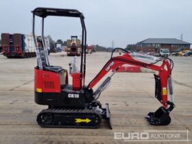 Unused 2024 Captok CK10 Micro Excavators For Auction: Leeds -27th, 28th, 29th, 30th November 24 @ 8:00am full