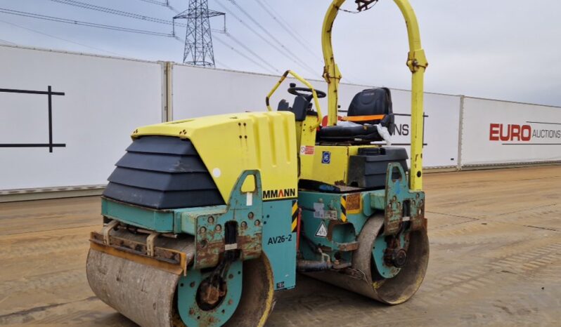 Ammann AV26-2 Rollers For Auction: Leeds -27th, 28th, 29th, 30th November 24 @ 8:00am