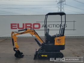 Unused 2024 JPC HT12 Mini Excavators For Auction: Leeds -27th, 28th, 29th, 30th November 24 @ 8:00am full