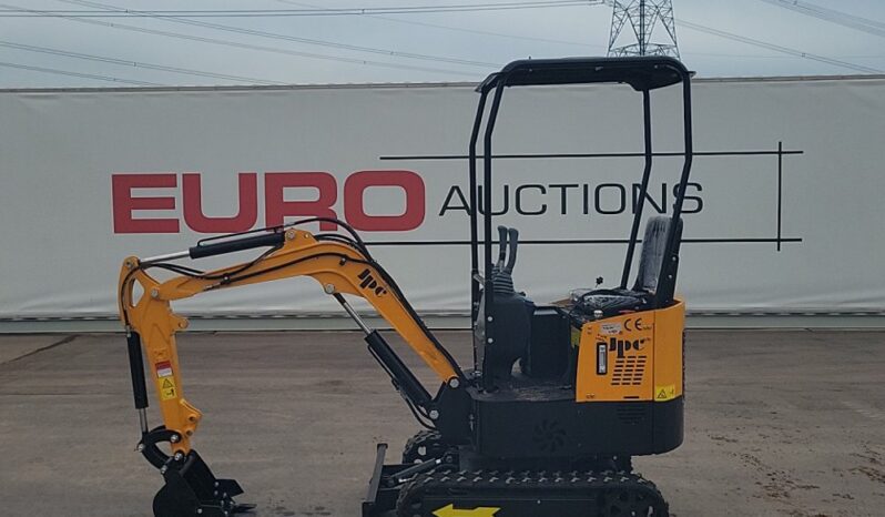 Unused 2024 JPC HT12 Mini Excavators For Auction: Leeds -27th, 28th, 29th, 30th November 24 @ 8:00am full