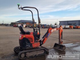 2016 Kubota U10-3 Mini Excavators For Auction: Leeds -27th, 28th, 29th, 30th November 24 @ 8:00am full