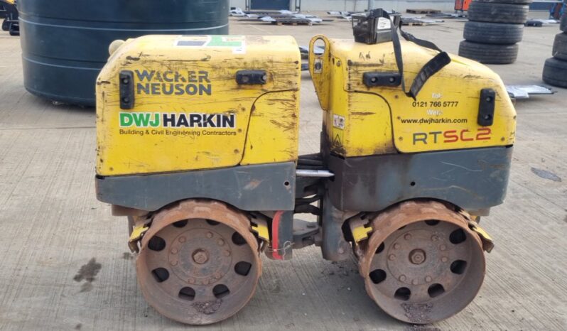 2012 Wacker Neuson Roller RT82-SC2 Asphalt / Concrete Equipment For Auction: Leeds -27th, 28th, 29th, 30th November 24 @ 8:00am full