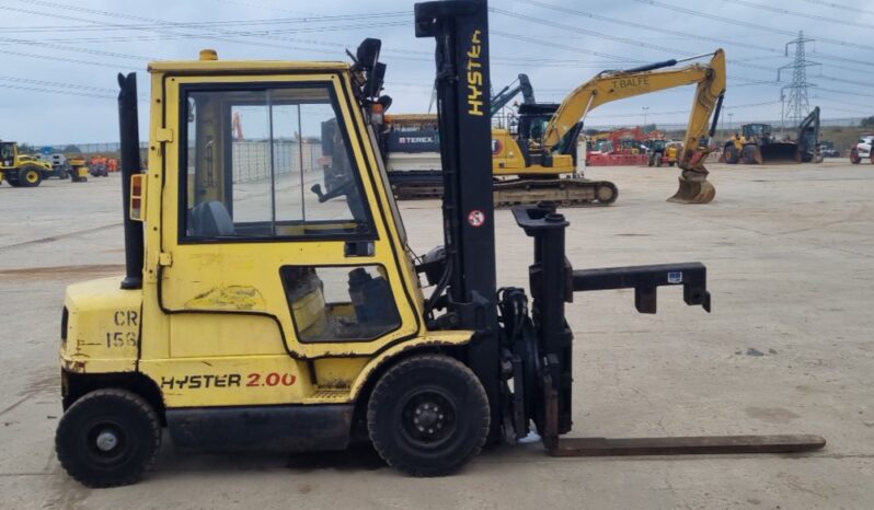 Hyster H2.00XM Forklifts For Auction: Leeds -27th, 28th, 29th, 30th November 24 @ 8:00am full