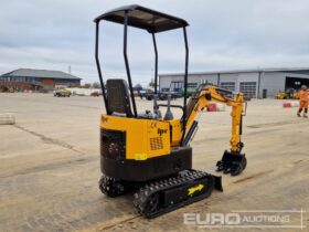 Unused 2024 JPC HT12 Mini Excavators For Auction: Leeds -27th, 28th, 29th, 30th November 24 @ 8:00am full